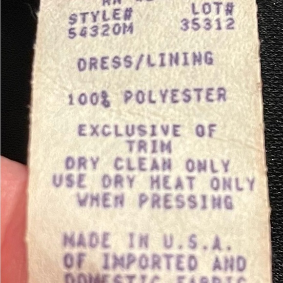 Black Market black halter asymmetric fringe hem lined party evening dress size 6 - Picture 10 of 11